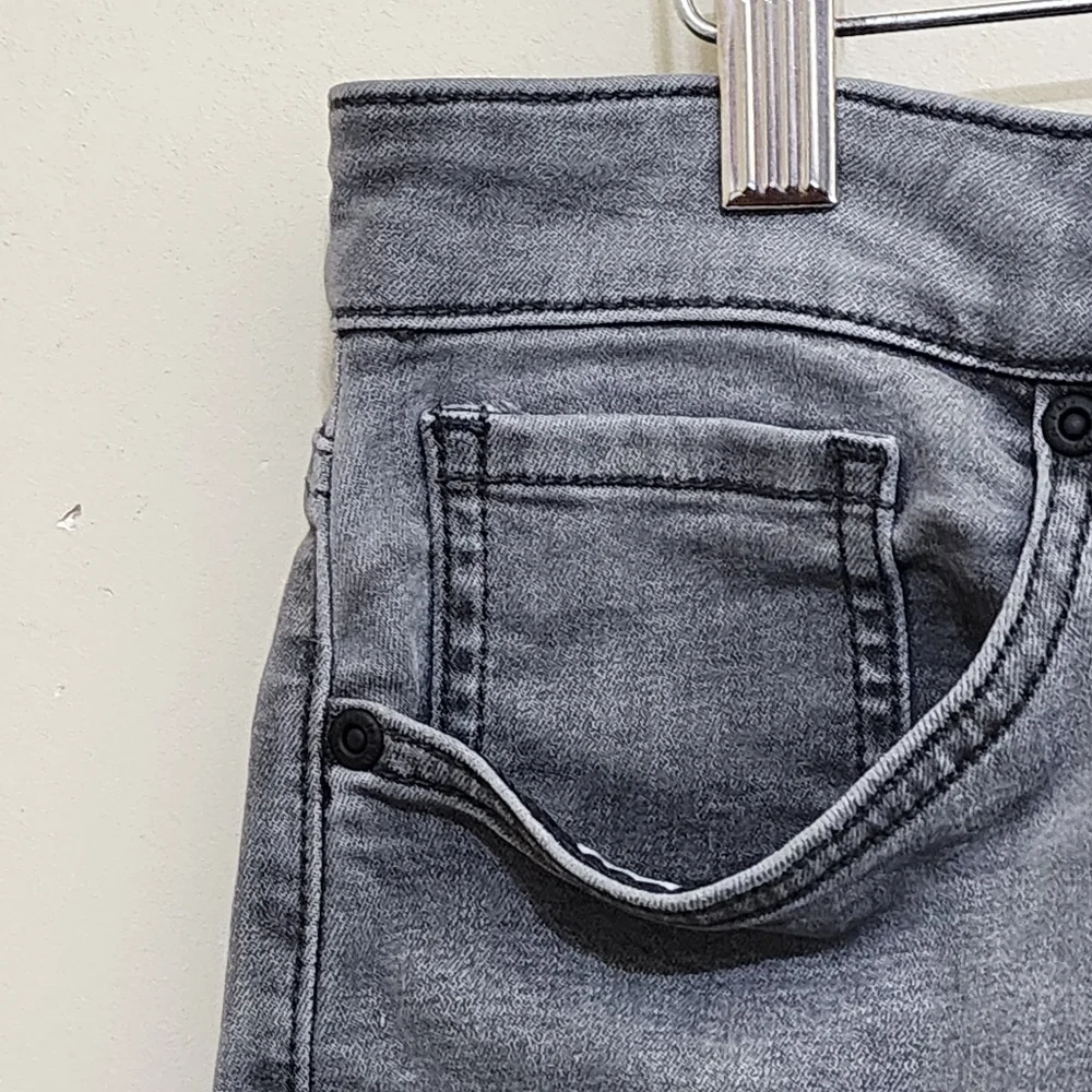 NYDJ size‎ 12 Lift Tuck Ami Skinny Jeans Ankle Length Gray Ash
